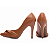 Sapato Scarpin Bico Fino Caramelo Salto Torricella AVS 9200-113B - Imagem 11
