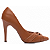 Sapato Scarpin Bico Fino Caramelo Salto Torricella AVS 9200-113B - Imagem 9