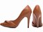 Sapato Scarpin Bico Fino Caramelo Salto Torricella AVS 9200-113B - Imagem 8