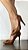 Sapato Scarpin Bico Fino Caramelo Salto Torricella AVS 9200-113B - Imagem 6