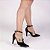 Sandália Scarpin Preto Noiva Sapato Salto Médio AVS 66082B - Imagem 7