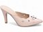 Scarpin Mule Rosa Torricella Salto Fino 9cm com Laço em Napa Feminino AVS 67078B - Imagem 6