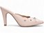Scarpin Mule Rosa Torricella Salto Fino 9cm com Laço em Napa Feminino AVS 67078B - Imagem 3
