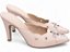 Scarpin Mule Rosa Torricella Salto Fino 9cm com Laço em Napa Feminino AVS 67078B - Imagem 1