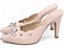 Scarpin Mule Rosa Torricella Salto Fino 9cm com Laço em Napa Feminino AVS 67078B - Imagem 2
