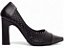 Scarpin Salto Alto Torricella Napa Preto com Design Vazado e Salto 9cm AVS 65061A - Imagem 5