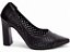 Scarpin Salto Alto Torricella Napa Preto com Design Vazado e Salto 9cm AVS 65061A - Imagem 4