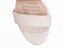 Sandália Feminina Salto Grosso 9cm Off White Torricella Napa Fivela Dourada AVS 2402B - Imagem 6