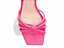 Sandália Feminina Salto Grosso Pink Torricella Napa Fivela Dourada 9cm AVS 45097A - Imagem 6