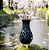 Vaso Decorativo Preto Design Orgânico Pla Sala Mesa 18 Cm - Imagem 8
