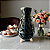 Vaso Decorativo Preto Design Orgânico Pla Sala Mesa 18 Cm - Imagem 9
