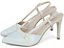 Sapato Scarpin Slingback Salto Alto Fino Azul Torricella AVS SC0072G - Imagem 2