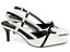 Sapato Scarpin Slingback Off White Salto Fino Médio AVS 600.12I - Imagem 3