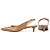 Sapato Scarpin Slingback Caramelo Salto Kitten Heel Caramelo Torricella AVS 2928-2B - Imagem 8