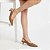 Sapato Scarpin Slingback Caramelo Salto Kitten Heel Caramelo Torricella AVS 2928-2B - Imagem 5