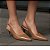 Sapato Scarpin Slingback Caramelo Salto Kitten Heel Caramelo Torricella AVS 2928-2B - Imagem 6