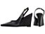 Scarpin Slingback Salto Anabela Corte V Preto Torricella AVS 99.056A - Imagem 7