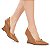 Scarpin Anabela Salto Geométrico Escultural Curvo Caramelo AVS 98.002C - Imagem 8