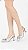 Scarpin Slingback Salto Taça Laço Metalizado Prata Torricella AVS 24.030C - Imagem 8