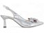 Scarpin Slingback Salto Taça Laço Metalizado Prata Torricella AVS 24.030C - Imagem 12