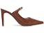 Sapato Scarpin Mule Mary Jane Salto Alto Fino Caramelo Marrom Escuro Torricella AVS 12.200C - Imagem 8