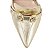 Sapato Scarpin Mule Salto Alto Napa Dourado Torricella AVS 67055D - Imagem 4