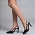 Sapato Scarpin Slingback Salto Alto Fino Preto Torricella AVS SC0072A - Imagem 3