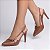 Sapato Scarpin Slingback Salto Alto Fino Caramelo SC0072B AVS - Imagem 7