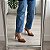 Sapato Scarpin Slingback Salto Alto Fino Caramelo SC0072B AVS - Imagem 1