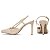 Sapato Scarpin Slingback Salto Alto Fino Bege Torricella AVS SC0072C - Imagem 12