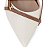 Sapato Scarpin Slingback Salto Alto Fino Off White Angelical Torricella AVS SC0072E - Imagem 10
