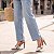 Sapato Scarpin Slingback Salto Alto Fino Off White Angelical Torricella AVS SC0072E - Imagem 5