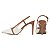 Sapato Scarpin Slingback Salto Alto Fino Off White Angelical Torricella AVS SC0072E - Imagem 6