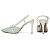 Sapato Scarpin Slingback Salto Alto Fino Verde Torricella AVS SC0072F - Imagem 11