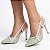 Sapato Scarpin Slingback Salto Alto Fino Verde Torricella AVS SC0072F - Imagem 5