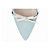 Sapato Scarpin Slingback Napa Azul Off White Salto Fino Médio 600.12H AVS - Imagem 6