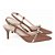 Sapato Scarpin Slingback Salto Médio Caramelo Ouro Torricella AVS 600.12G - Imagem 4