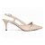 Sapato Scarpin Slingback Salto Médio Rose Ouro Light Torricella AVS 600.12F - Imagem 5