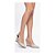 Scarpin Slingback Salto Anabela Corte V Bege Torricella AVS 99.056B - Imagem 8