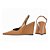 Scarpin Slingback Salto Anabela Corte V Caramelo Torricella AVS 99.056C - Imagem 2