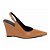 Scarpin Slingback Salto Anabela Corte V Caramelo Torricella AVS 99.056C - Imagem 1