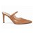 Sapato Scarpin Mule Mary Jane Salto Alto Fino Caramelo Torricella AVS 12.200B - Imagem 1