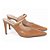 Sapato Scarpin Mule Mary Jane Salto Alto Fino Caramelo Torricella AVS 12.200B - Imagem 4