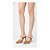 Sapato Scarpin Mule Mary Jane Salto Alto Fino Caramelo Torricella AVS 12.200B - Imagem 7