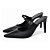 Sapato Scarpin Mule Mary Jane Salto Alto Fino Preto Torricella AVS 12.200A - Imagem 3