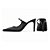 Sapato Scarpin Mule Mary Jane Salto Alto Fino Preto Torricella AVS 12.200A - Imagem 2