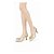 Scarpin Slingback Salto Taça Laço Metalizado Dourado Torricella AVS 24.030B - Imagem 8