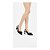 Scarpin Slingback Salto Taça Laço Preto Torricella AVS 24.030A - Imagem 7