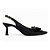 Scarpin Slingback Salto Taça Laço Preto Torricella AVS 24.030A - Imagem 5