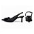Scarpin Slingback Salto Taça Laço Preto Torricella AVS 24.030A - Imagem 2